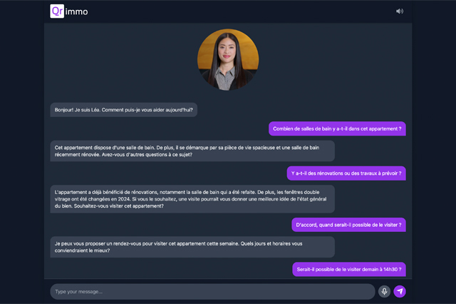 chatbot immobilier